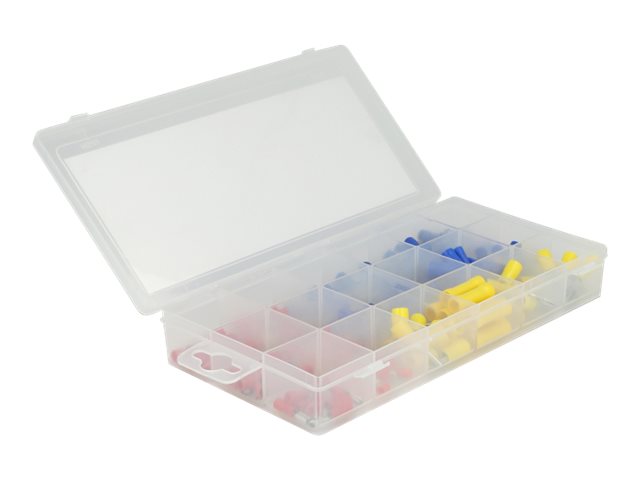 DeLOCK Cable connector assortment box 170 pieces coloured