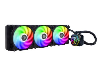 SilverStone PF360 Processors flydende kølesystem 1-pack Sort 120 mm