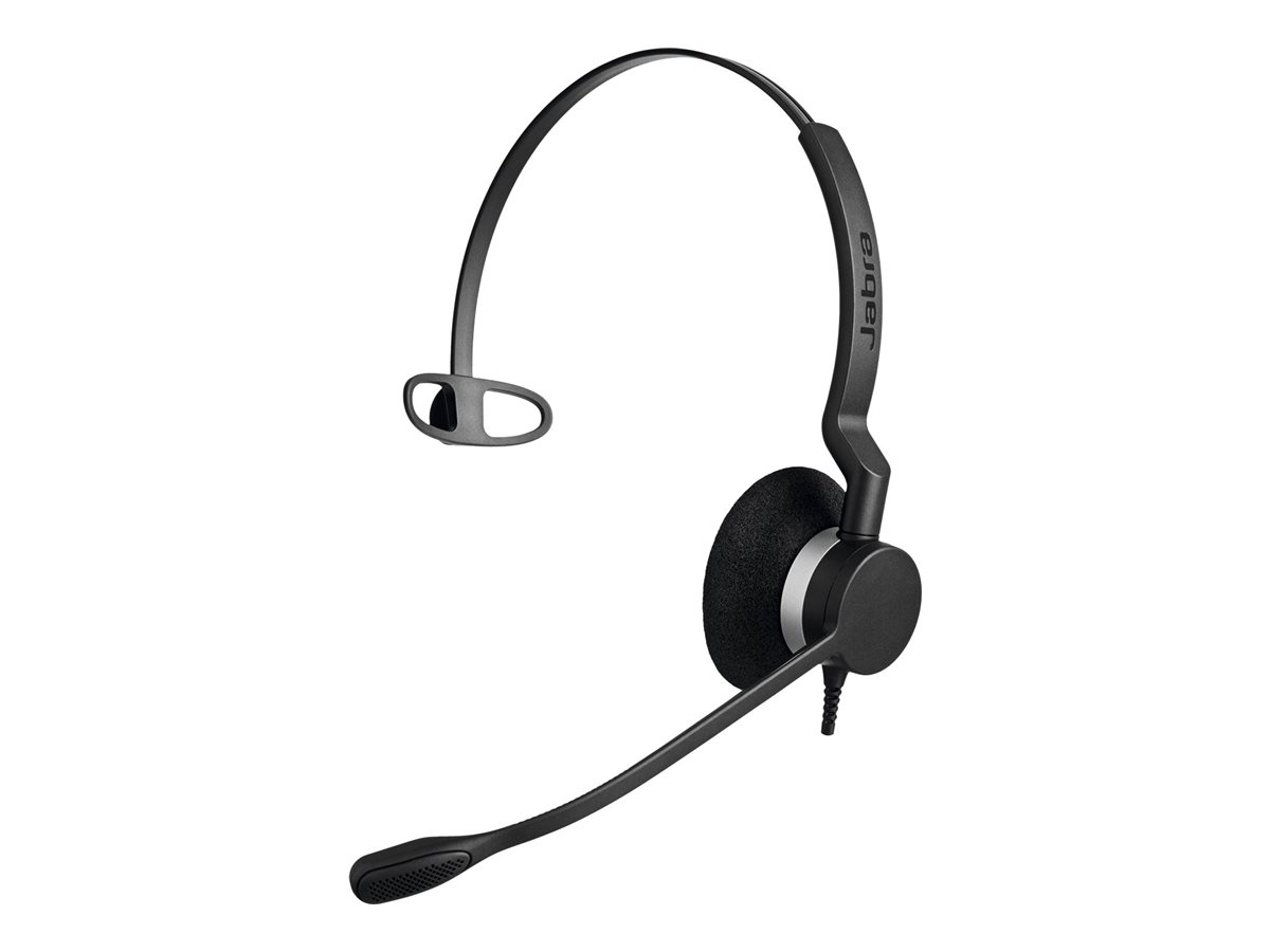 Jabra BIZ 2300 QD Siemens Mono Kablet Høretelefoner Sort