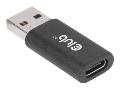Club 3D CAC-1525 USB-A til USB-C adapter Sort