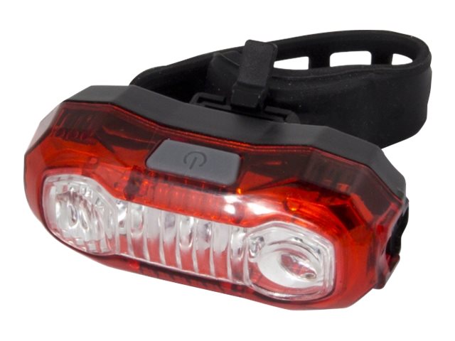 Opladelig cykellygte - 5 kraftige LED Dioder - 120lm