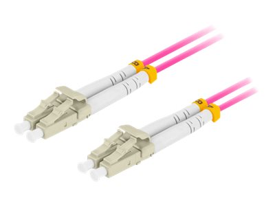 Lanberg patch cable - 100 cm - 1 m - violet - Lilla - 1m