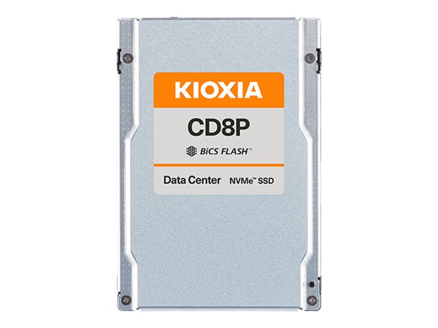 KIOXIA CD8P-V Series KCD8XPUG1T60 - SSD - Data Center, Mixed Use - 1600 GB - intern - 2.5 - PCI Express 5.0 x4 (NVMe)