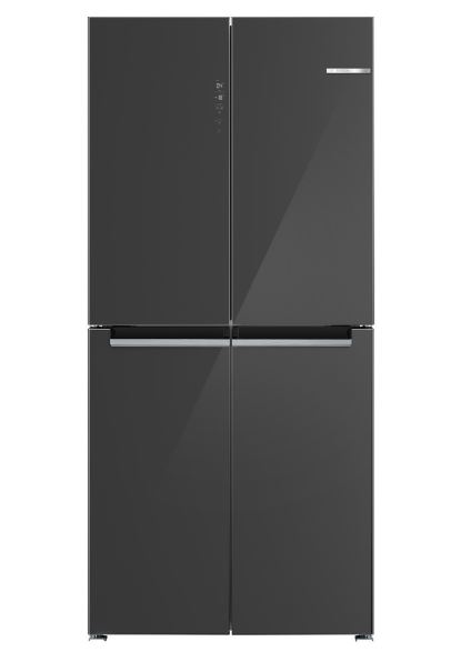Bosch Serie 4 KMC85LEEA side-by-side køle-fryseskab Fritstående 547 L E Grå