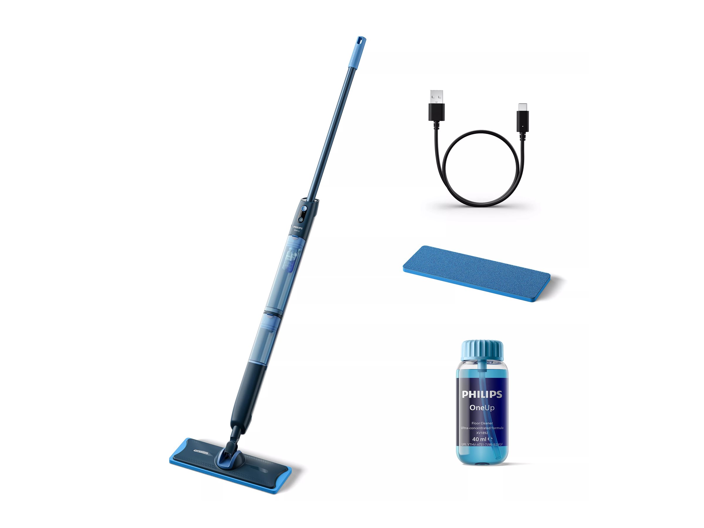 Philips Stangstøvsuger OneUp 5000 Series XV5113 - electric mop - cordless - stick