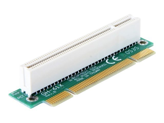 Delock Riser Card PCI Angled 90° Left insertion - Udvidelseskort