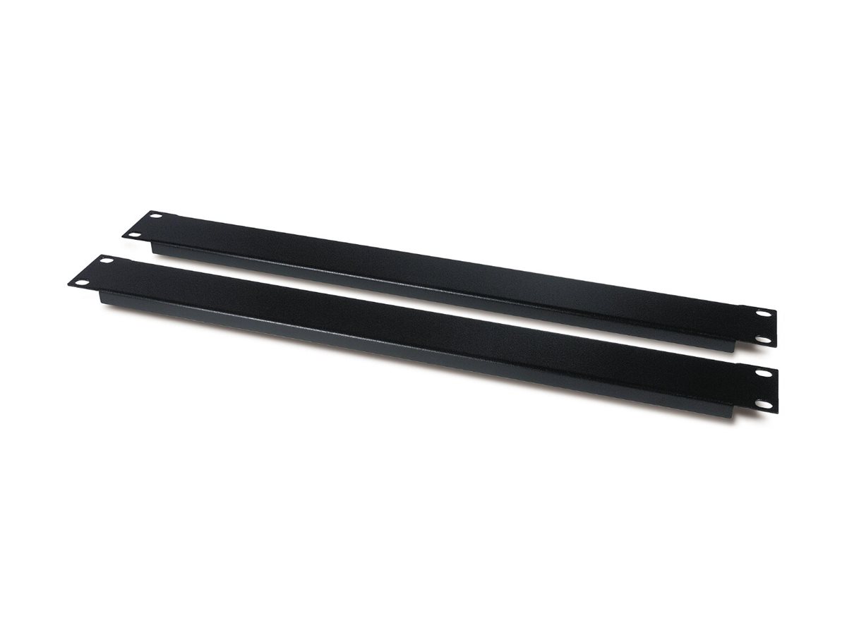 APC - Tomt panel - sort - 1U (pakke med 2) - for P/N: SCL500RM1U, SMX1500RM2UCNCUS, SMX1500RM2UCUS, SMX2KR2UX145, SMX3KR2UNCX145, SMX750CUS