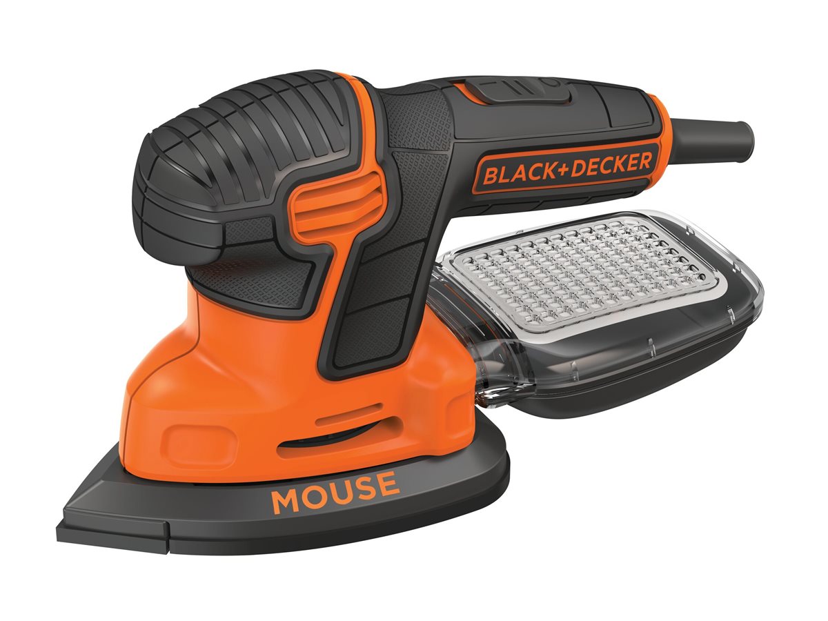 BLACK+DECKER Mouse KA2500K-QS - Detail sander - 120 W - 1-hastigheds