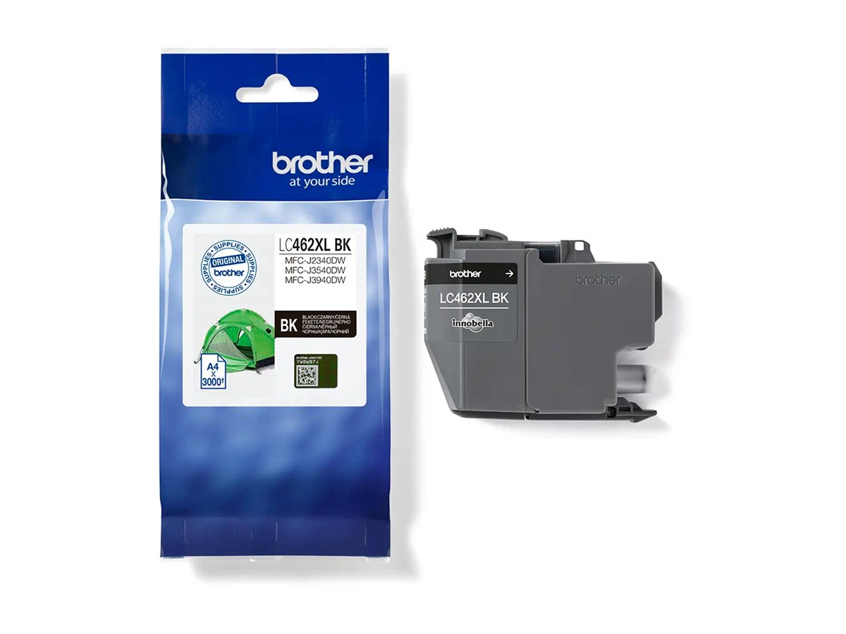 Brother Blæk Sort Lc-462xlbk 3k - Mfc-j3940