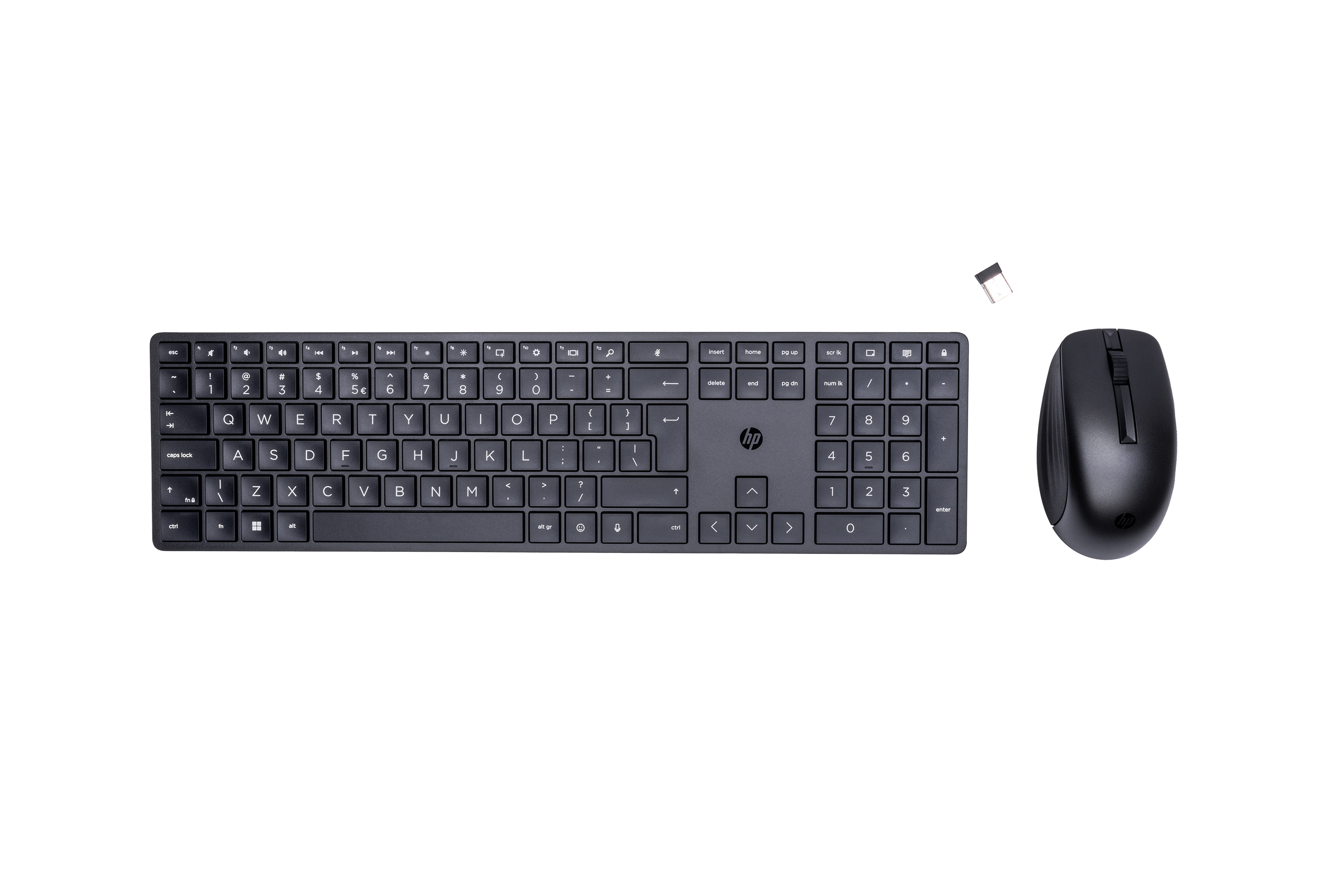 HP 650 - Tastatur & Mus sæt - Sort