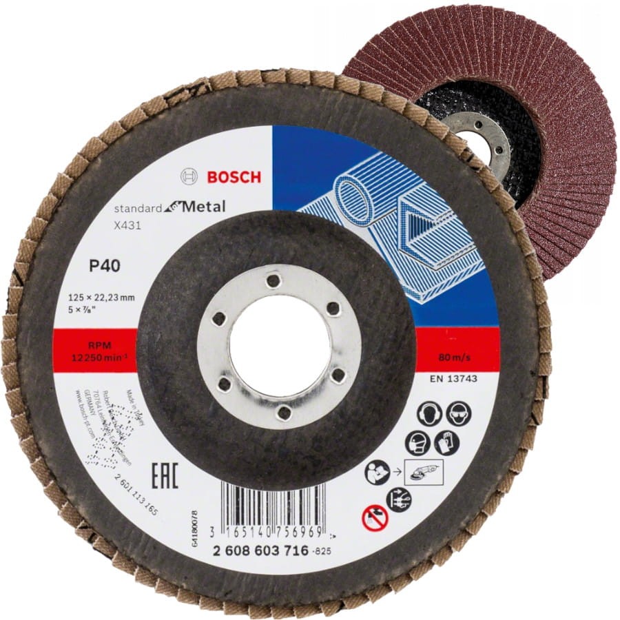 Bosch Sciernica Talerz 125 Mm 40 X431 Standard For Metal