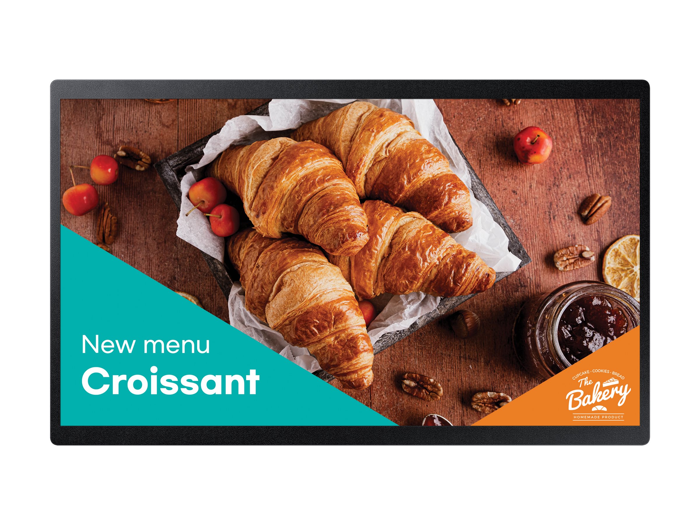 Samsung QB24C - QBC Series - 24" LED-backlit - Full HD - LCD display - 250 Nits - Digital Signage