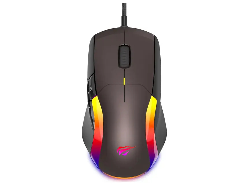 Havit MS959S RGB Gaming Mus. RGB-baggrundsbelysning med 16 mill. farver