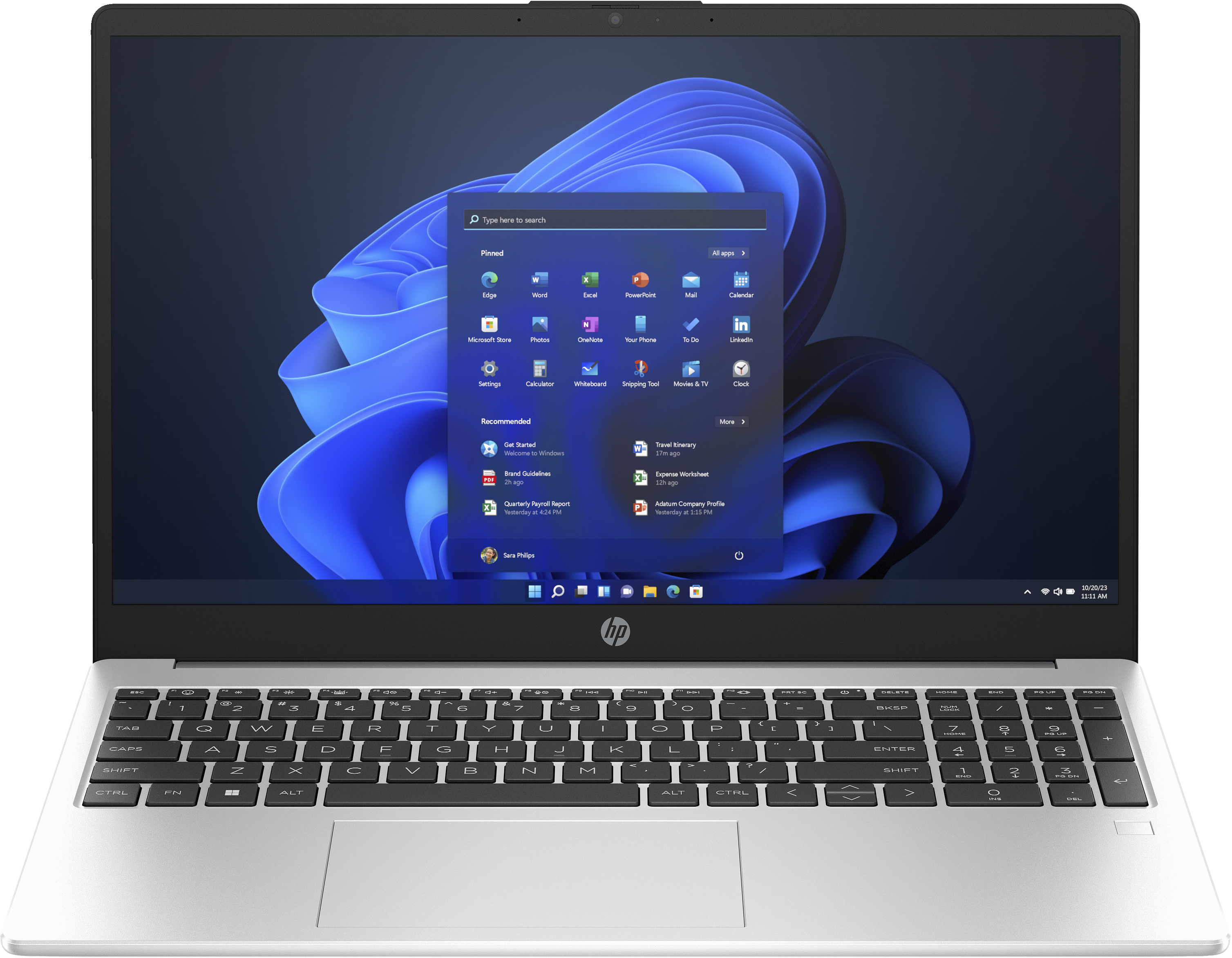 HP 250 G10 15.6" 1920 x 1080 (Full HD) i7-1355U 16GB 512GB Intel Iris Xe Graphics Windows 11 Home