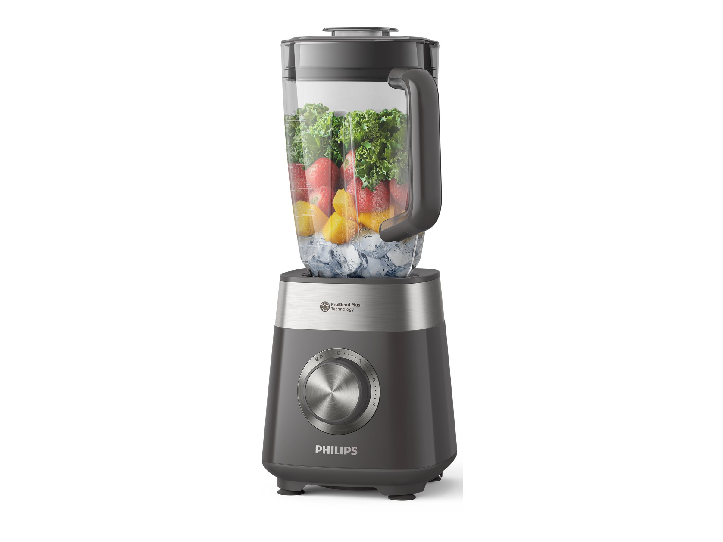 Philips Series 5000 HR3020 - Blender - 1.5 liter - 1 kW - grå