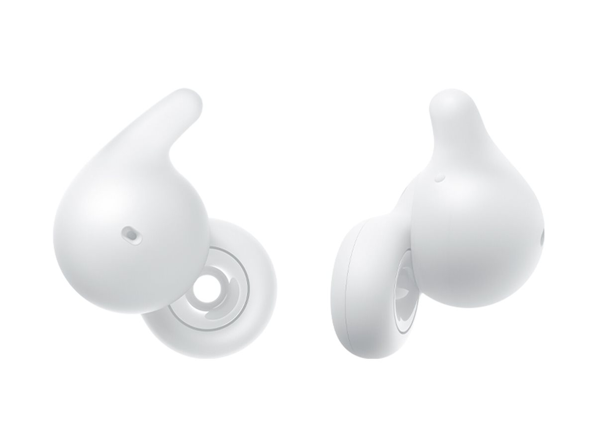 Sony LinkBuds Open trådløse in-ear høretelefoner med opladeetui - Hvid