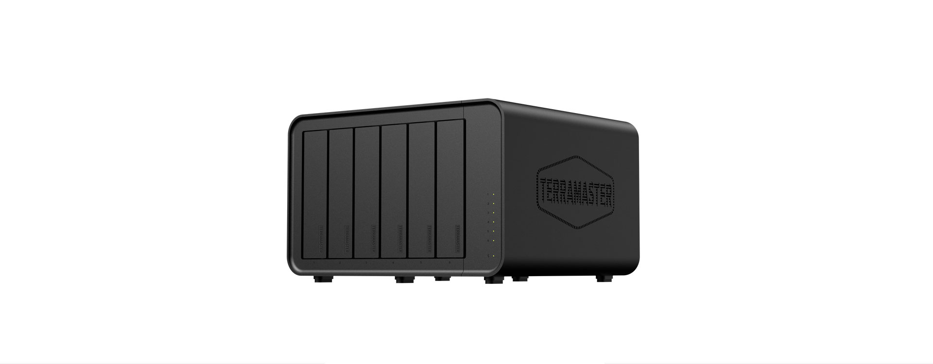 TerraMaster F6-424 MAX NAS & lagringsserver Desktop Intel® Core™ i5 i5-1235U 8 GB DDR5 Sort