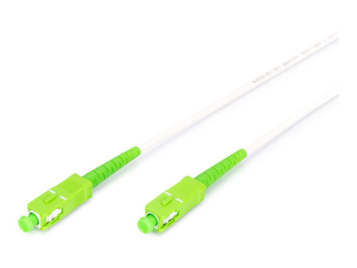 DIGITUS patch cable - 1 m - white - Hvid - 1m