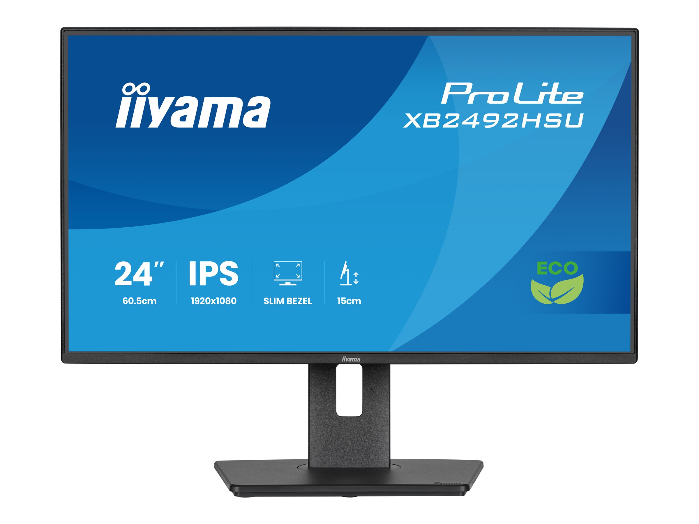 iiyama ProLite XB2492HSU-B1 24" IPS 1920 x 1080 (Full HD) HDMI DisplayPort 120Hz