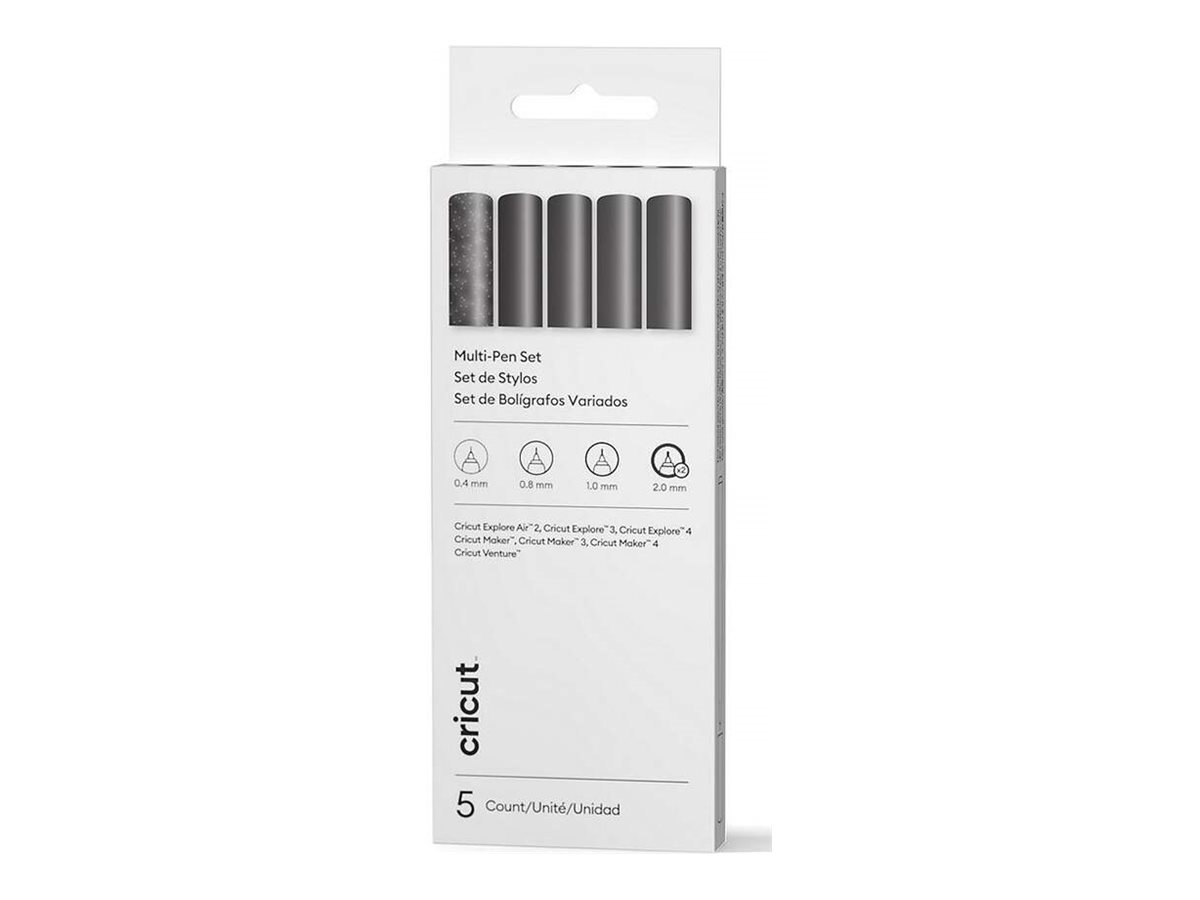 Cricut Multi Pen - fineliner and marker set - black