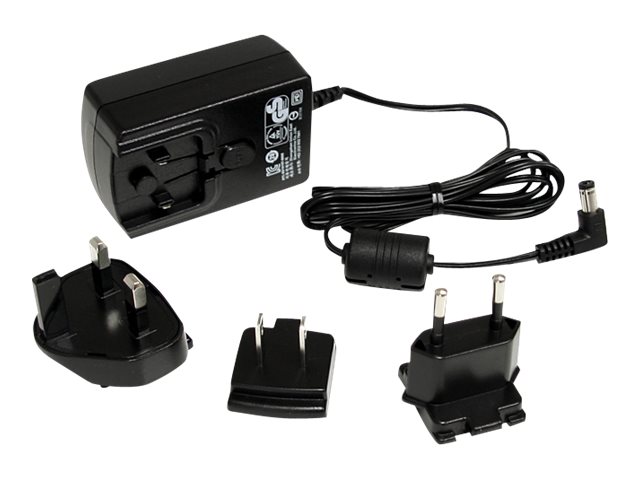 StarTech.com DC Adapter - 12V Adapter - 1.5A - Universal Power Adapter - AC Adapter - DC Power Supply - DC Power Cord - Replacement Adapter