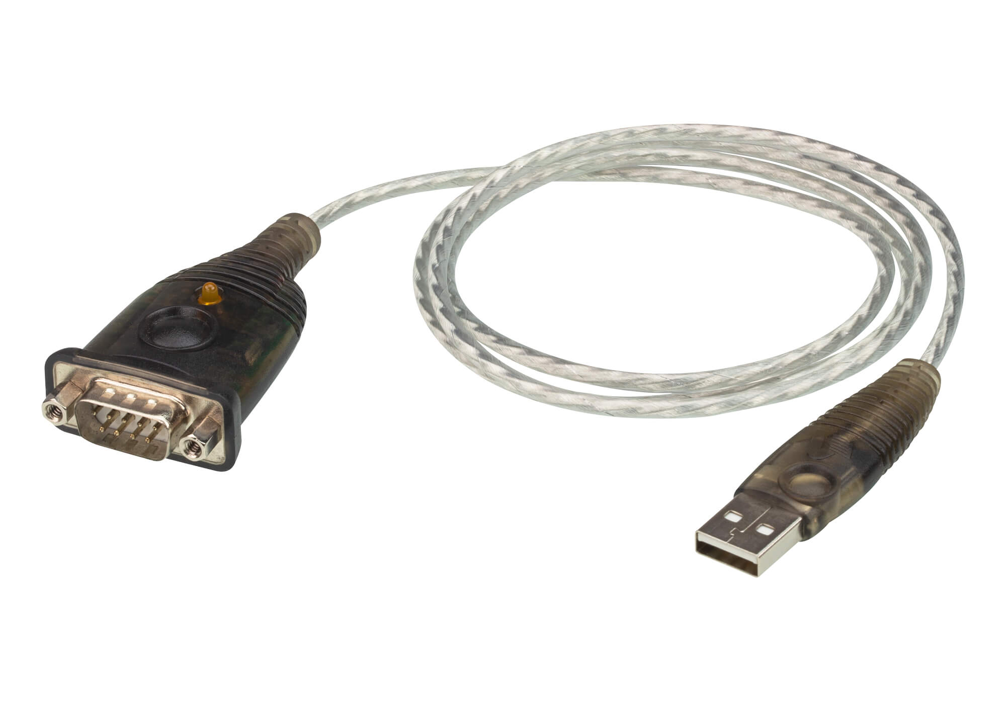 Aten Uc232a1-at Serielkabel Sort, Metallic 1 M Usb Type-a Db-9 1m. Usb-a Db9 Sort, Metallic