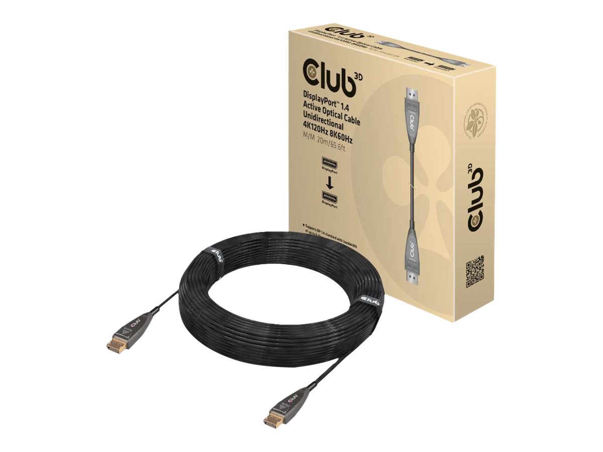 Club 3D CAC-1079 - DisplayPort cable - DisplayPort to DisplayPort - 20 m