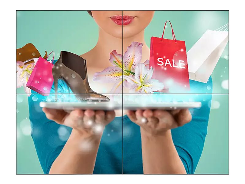 Philips 49BDL2105X - X-Line LED-backlit LCD video wall - digital skiltning - 1920 x 1080 48.5 - Direct LED