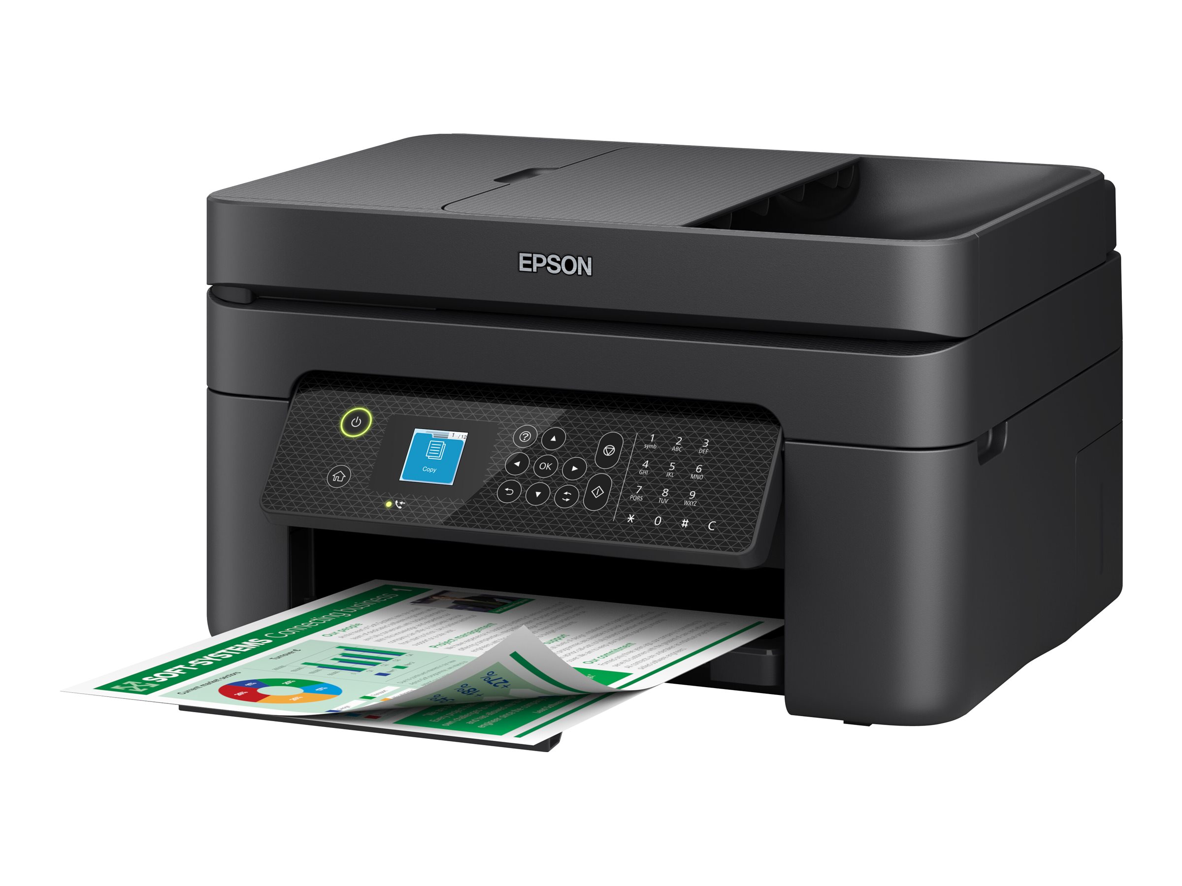 Epson WorkForce WF-2930DWF - multifunktions inkjet-printer med duplex
