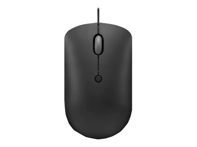 Lenovo 400 - mouse - compact - raven black - Mus - Optisk - 4 knapper - Sort