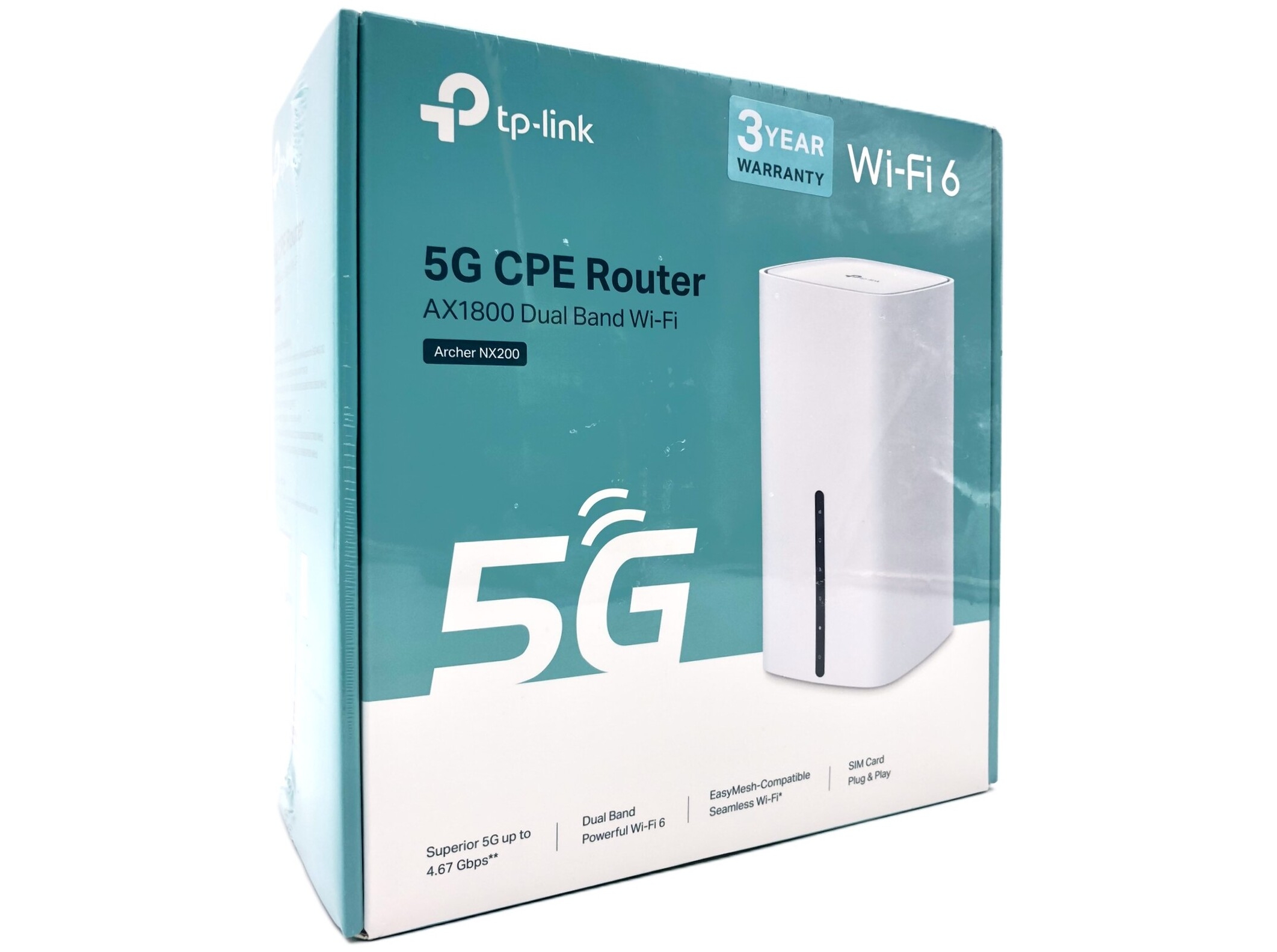 TP-Link Archer NX200 V1 Trådløs router Desktop