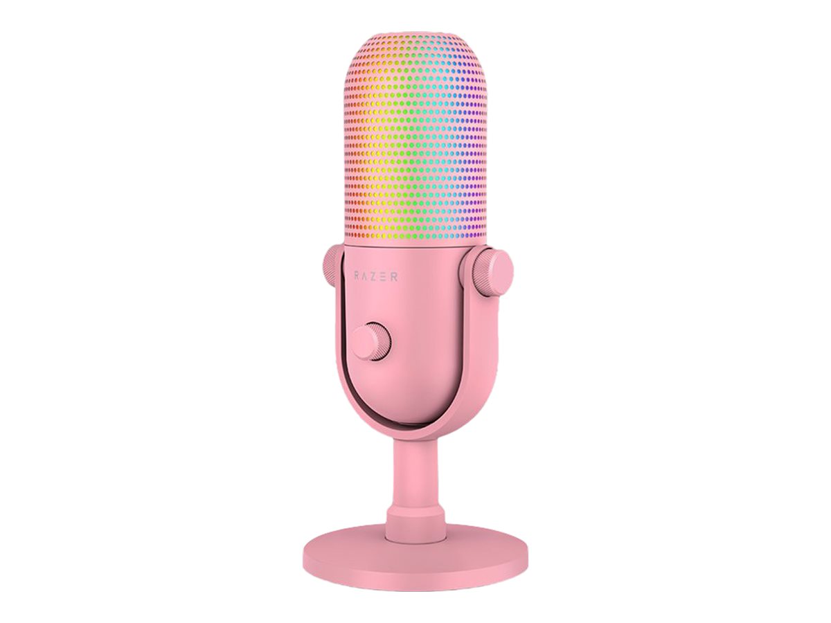 Razer Seiren V3 Chroma Mikrofon Kablet -34dB Pink