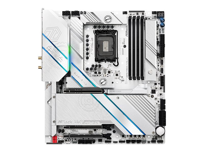 ASRock Z890 TAICHI AQUA Bundkort - Intel Z890 - Intel LGA1851 socket - DDR5 RAM - Extended ATX