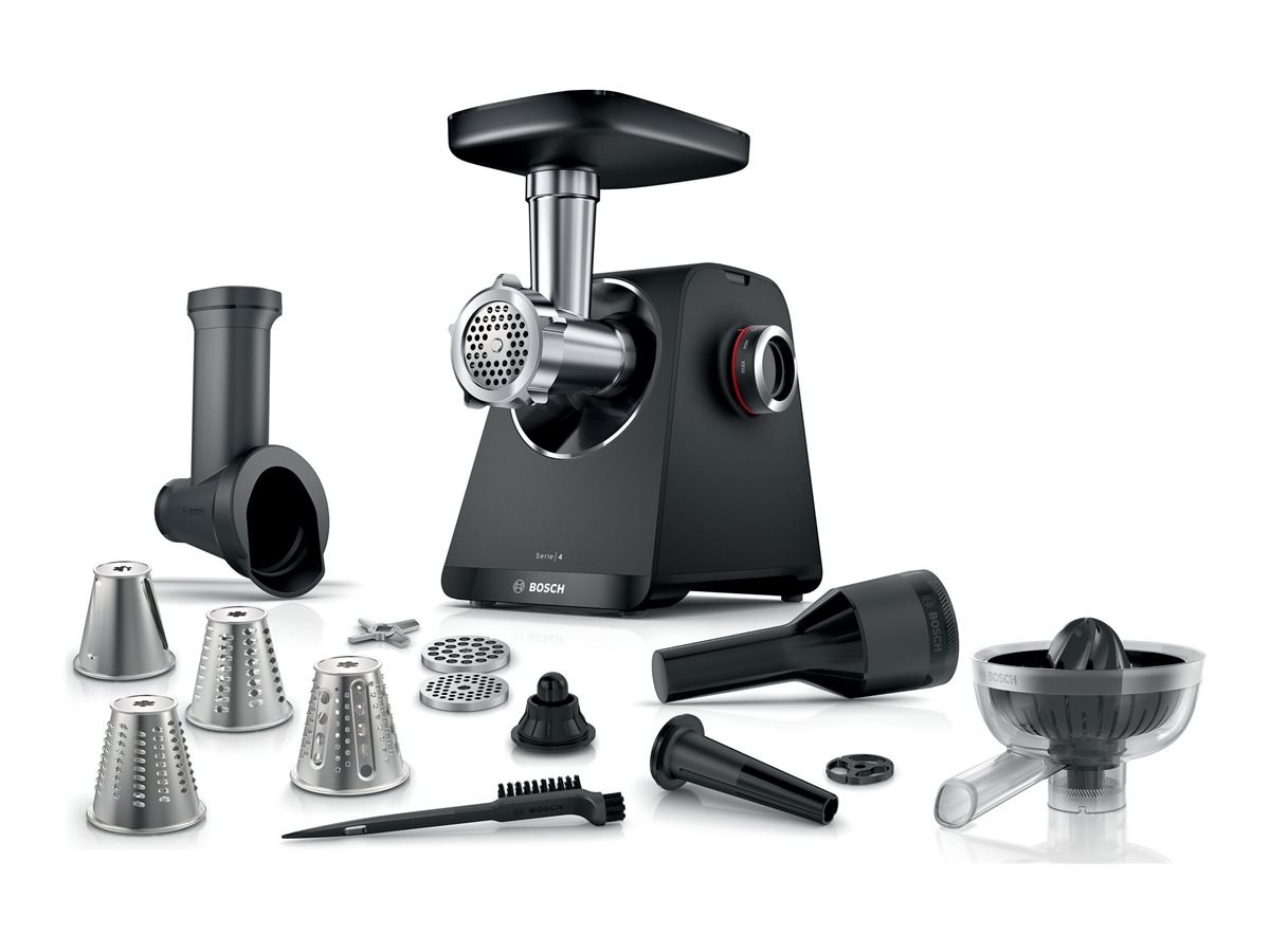 Bosch Serie | 4 MultiPower MFWS450B - Kødhakkemaskine - 1.9 kW - sort