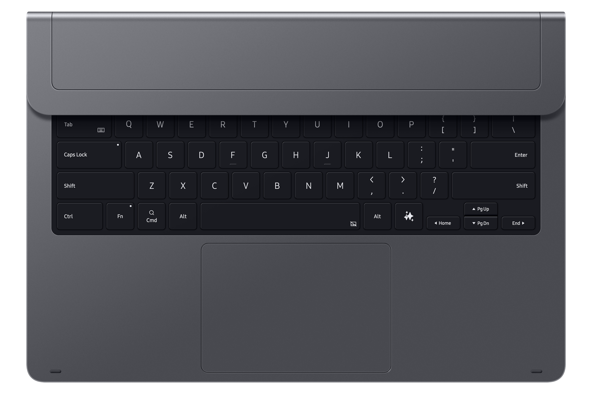 Samsung EF-DX935 QWERTZ Tysk Pogo Pin Grå