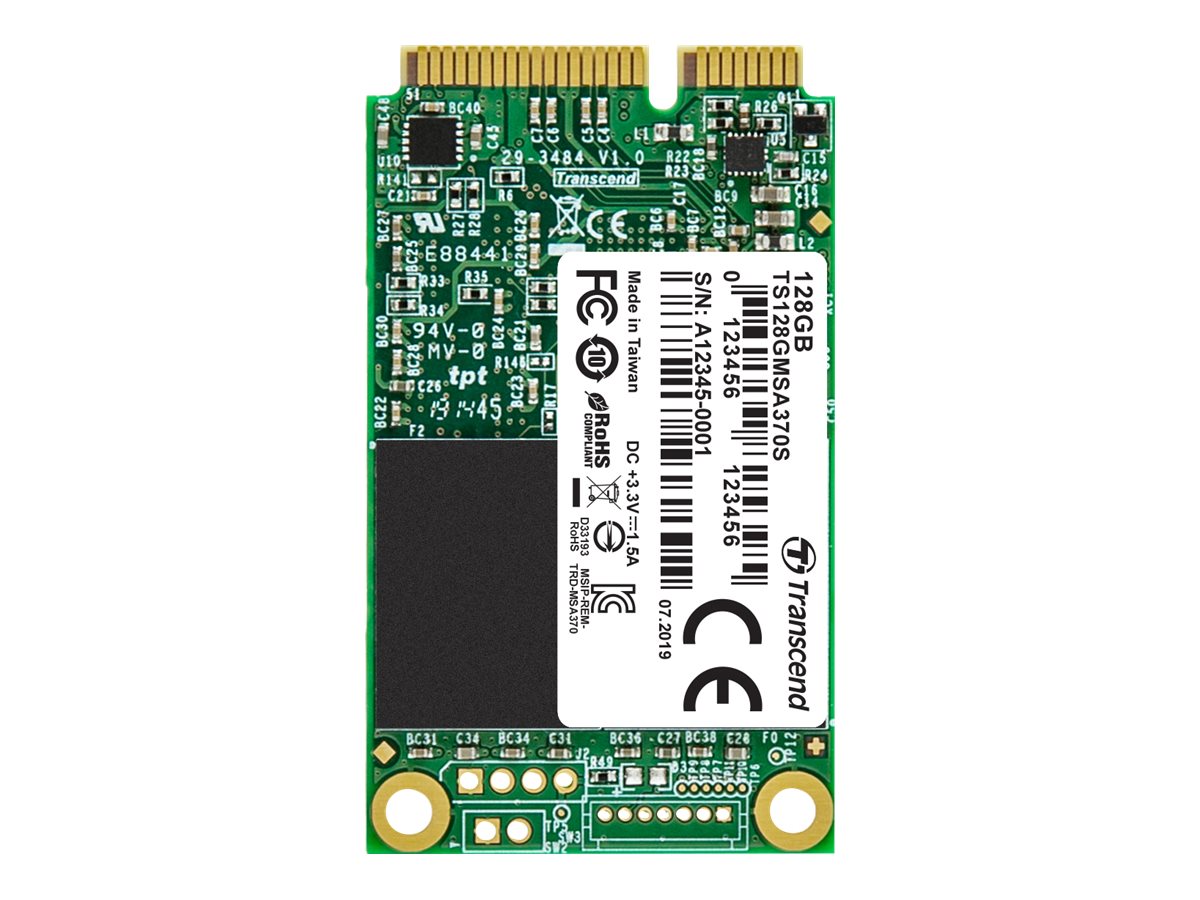 Transcend SSD 370S 128GB mSATA SATA-600