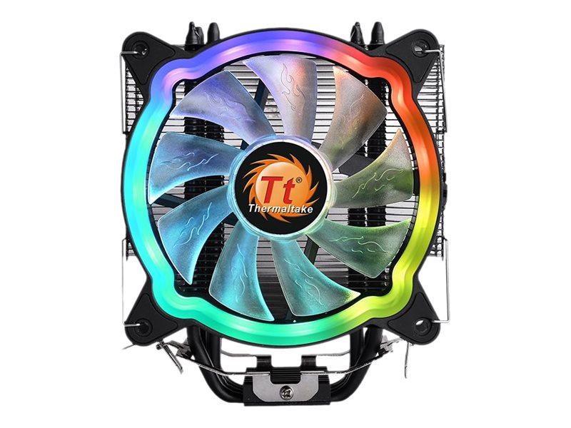 Thermaltake UX200 ARGB Lighting Processor-køler 1-pack Sort 120 mm