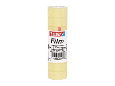 tesa film tape Standard 10 x 66m x 15mm Transparent