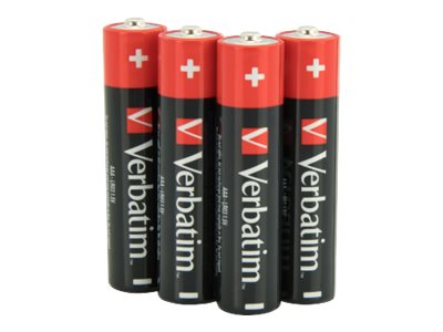 Verbatim AAA type Standardbatterier 4