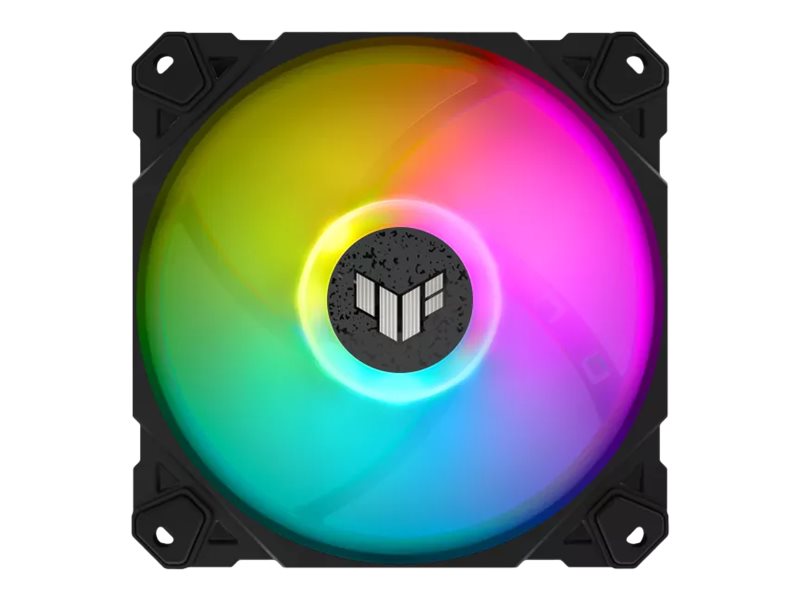 ASUS TUF GAMING TF120 ARGB - Kabinet køler - 120mm - Sort med RGB LED lys - 29 dBA