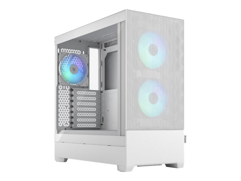 Fractal Design Pop Air RGB - White TG Clear Tint - Kabinet - Miditower - Hvid