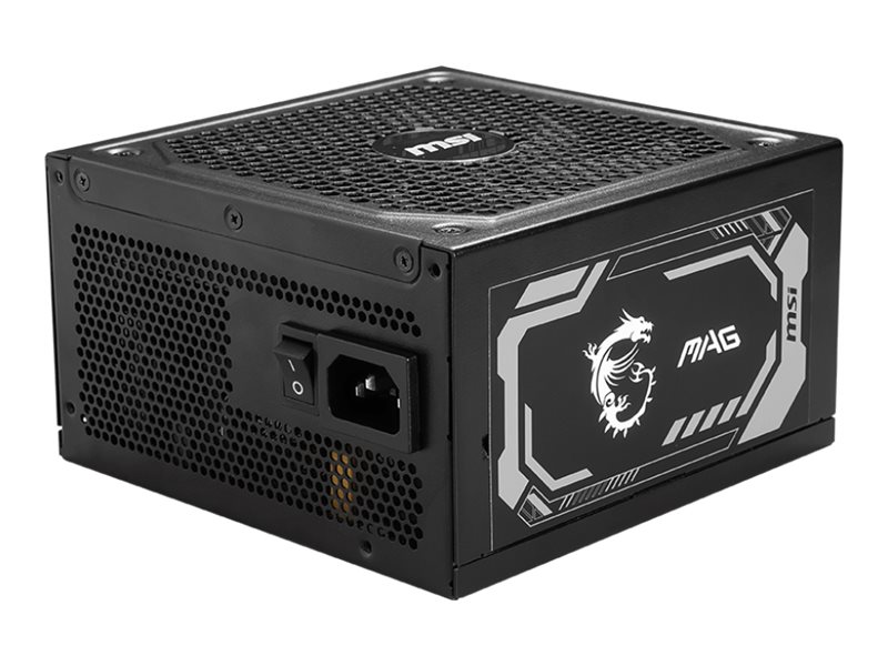 MSI MAG A1250GL PCIE5 - Strømforsyning (intern) - ATX12V 3.1/ EPS12V - 80 PLUS Gold - Cybenetics Gold - AC 100-240 V - 1250 Watt - aktiv PFC