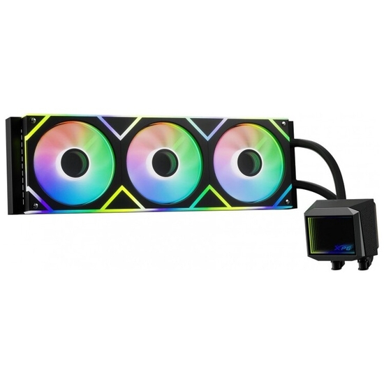 XPG LEVANTE II 360 kølesystem 1-pack Sort 3 x 120 mm