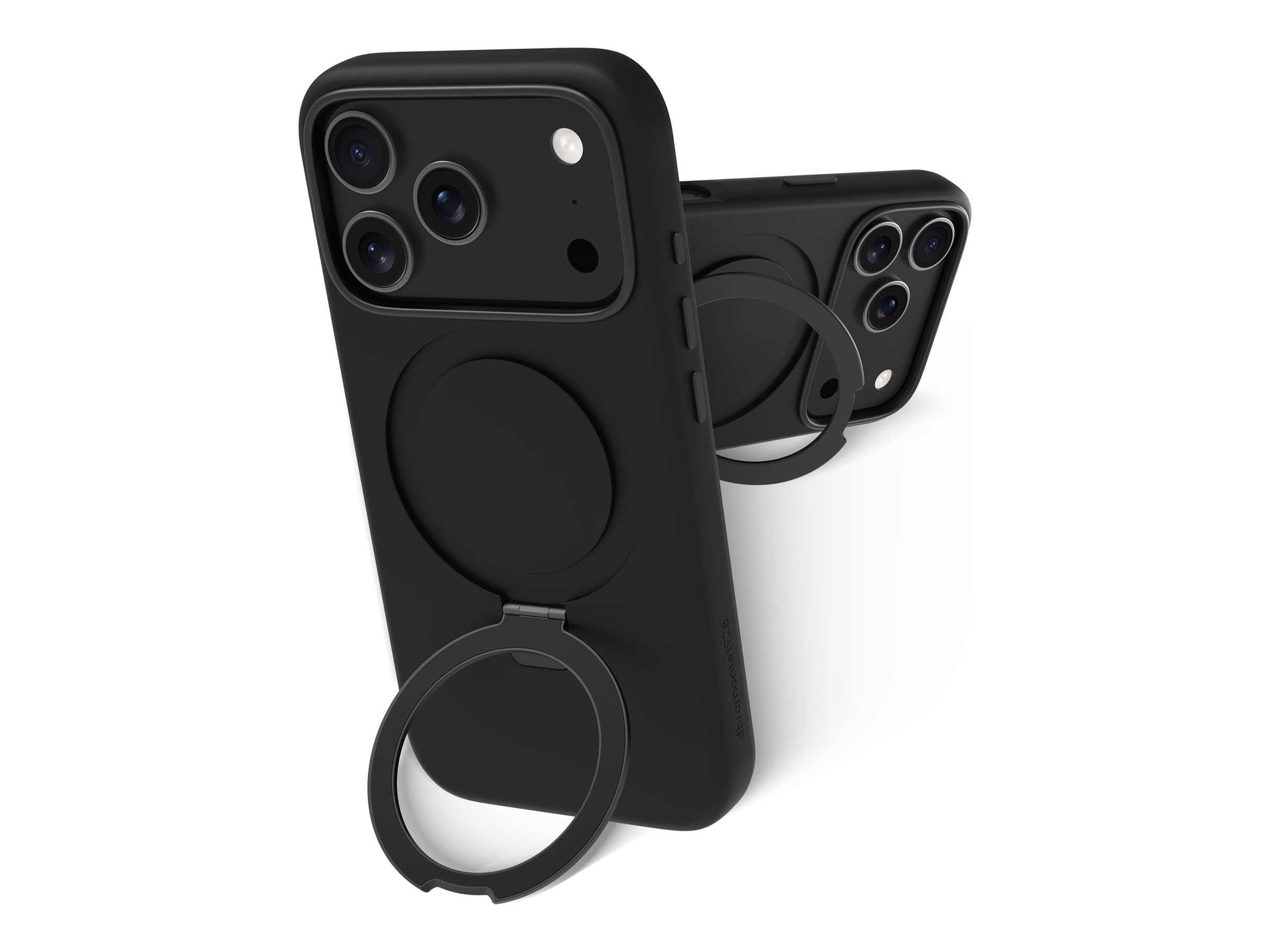 dbramante1928 Roskilde - Bagsidecover til mobiltelefon - MagSafe-kompatibilitet - ICON - midnat - for Apple iPhone 17 Pro