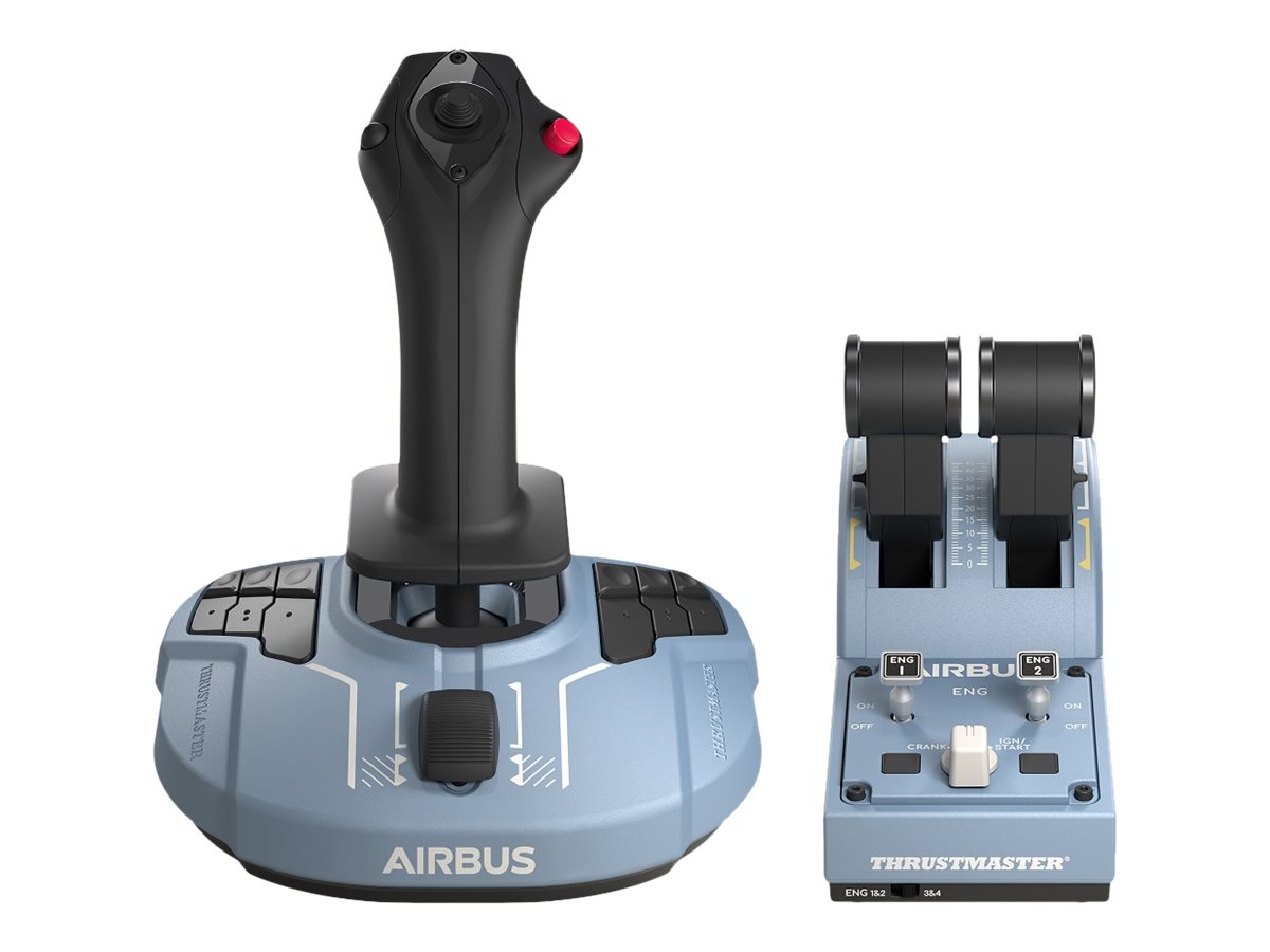 ThrustMaster TCA Officer Pack Airbus Edition Joystick og speeder - GEEKD.dk