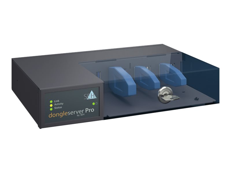 SEH dongleserver Pro - Enhedsserver - 1GbE, USB 2.0, USB 3.0