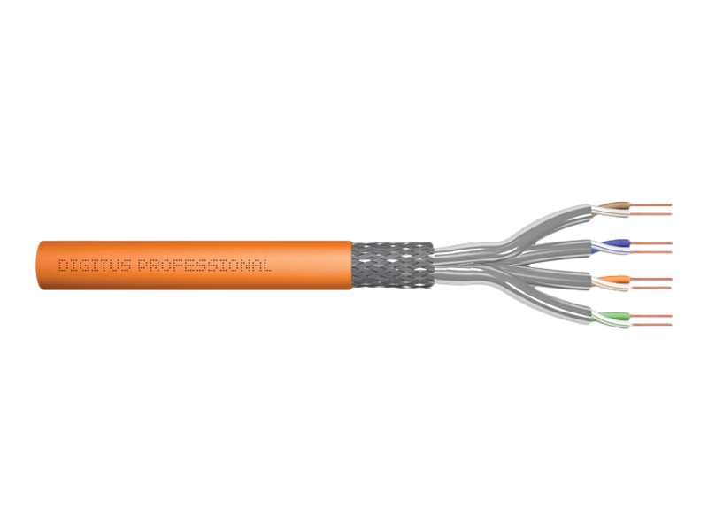 DIGITUS Professional bulk cable - 1000 m - orange RAL 2000 - Orange - 1000m