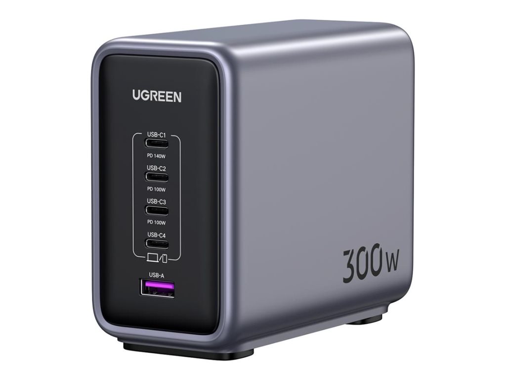 Ugreen Nexode Strømforsyningsadapter 300Watt