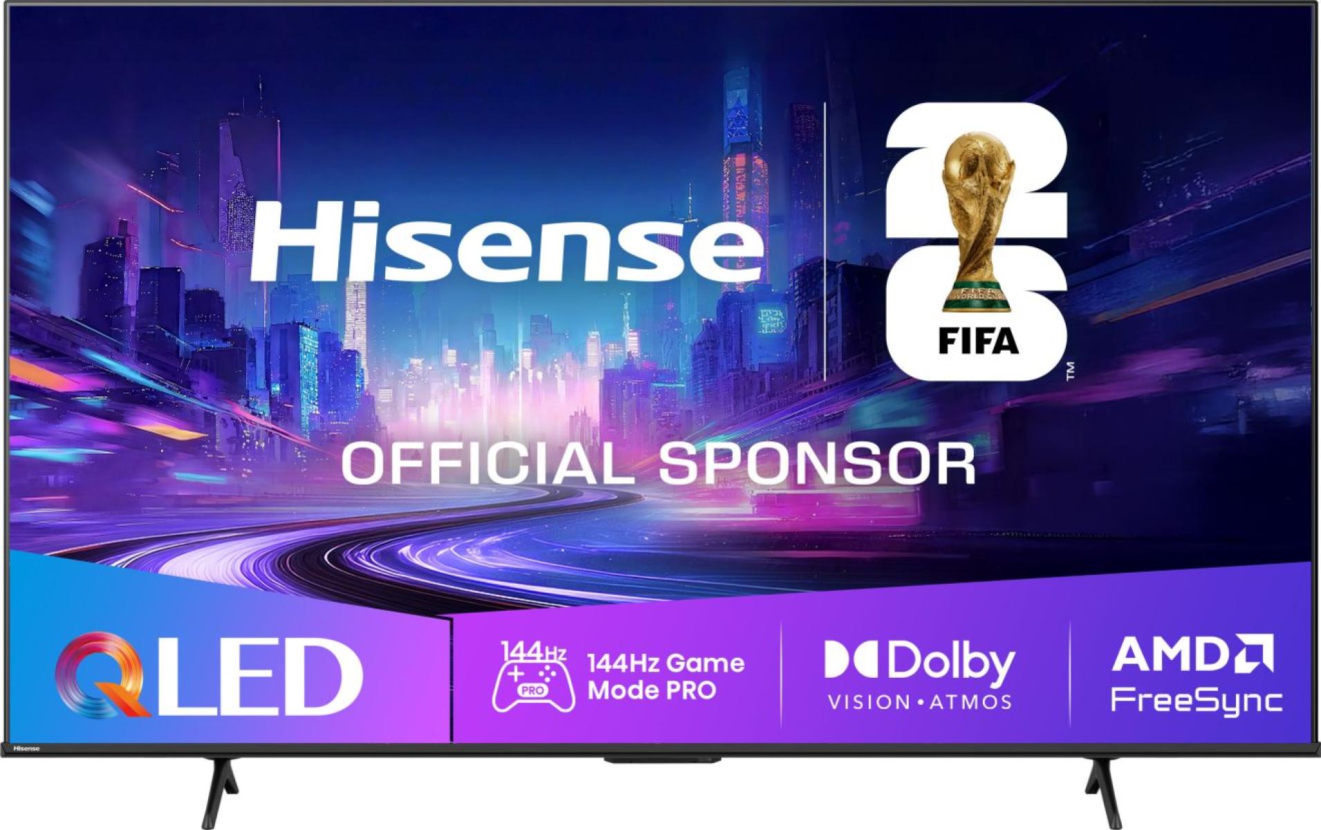 Hisense 85E77Q PRO 85" 4K Ultra HD Sort