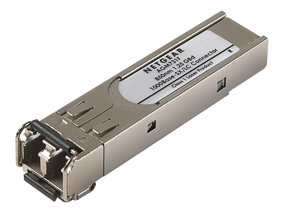 DELTACO SFP-DL013 - SFP (mini-GBIC) transceiver modul - 1GbE - 1000Base-SX - LC multimodus - op til 550 m - 850 nm - for NETGEAR GSM7224, M4300-28G-PoE+